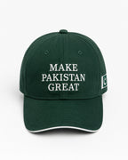 Make Pakistan Great Premium Embroidered Cap – Dark Green Adjustable Baseball Hat