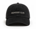 Mid Night Club Black Edition Embroidered Cap