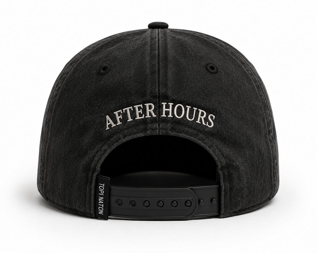Mid Night Club Black Edition Embroidered Cap