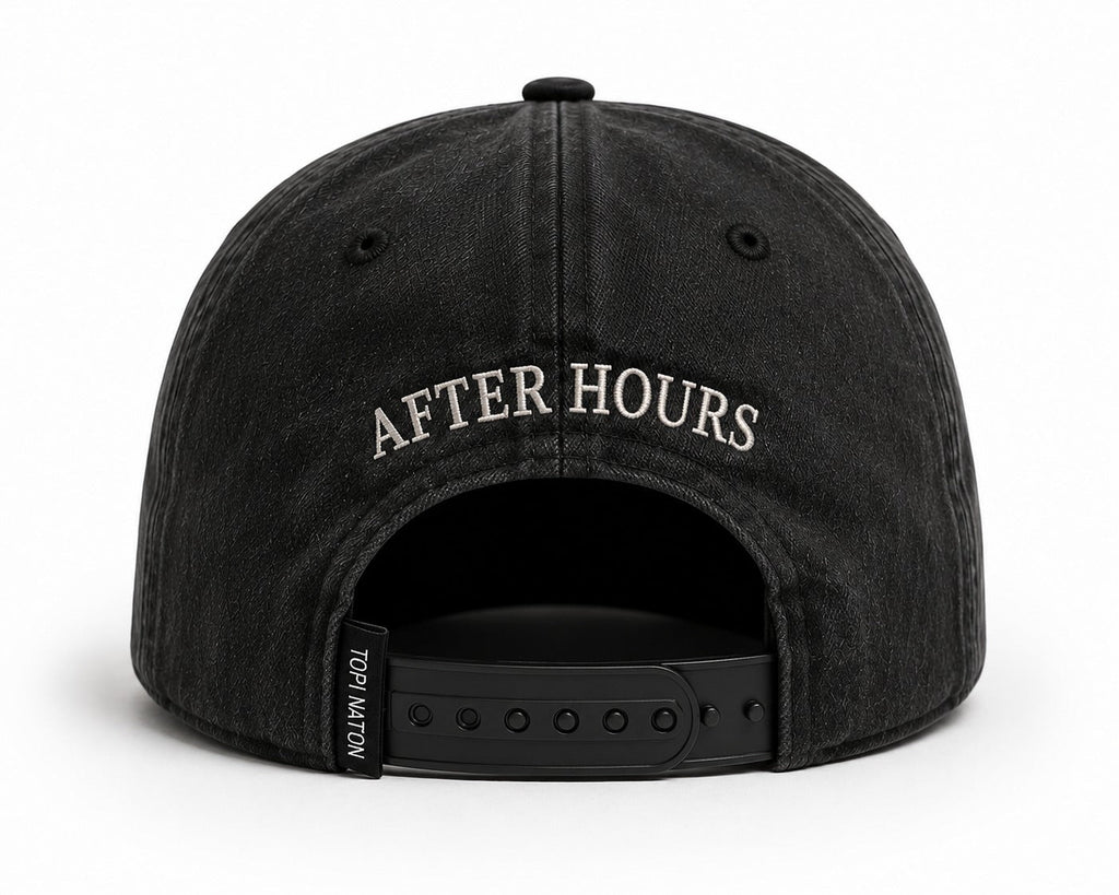 Mid Night Club Black Edition Embroidered Cap