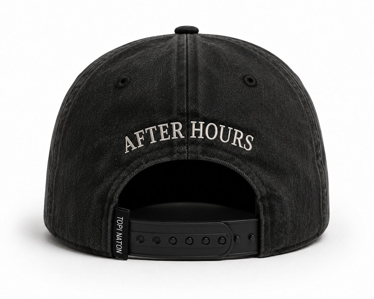Mid Night Club Black Edition Embroidered Cap