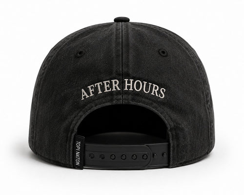 Mid Night Club Black Edition Embroidered Cap