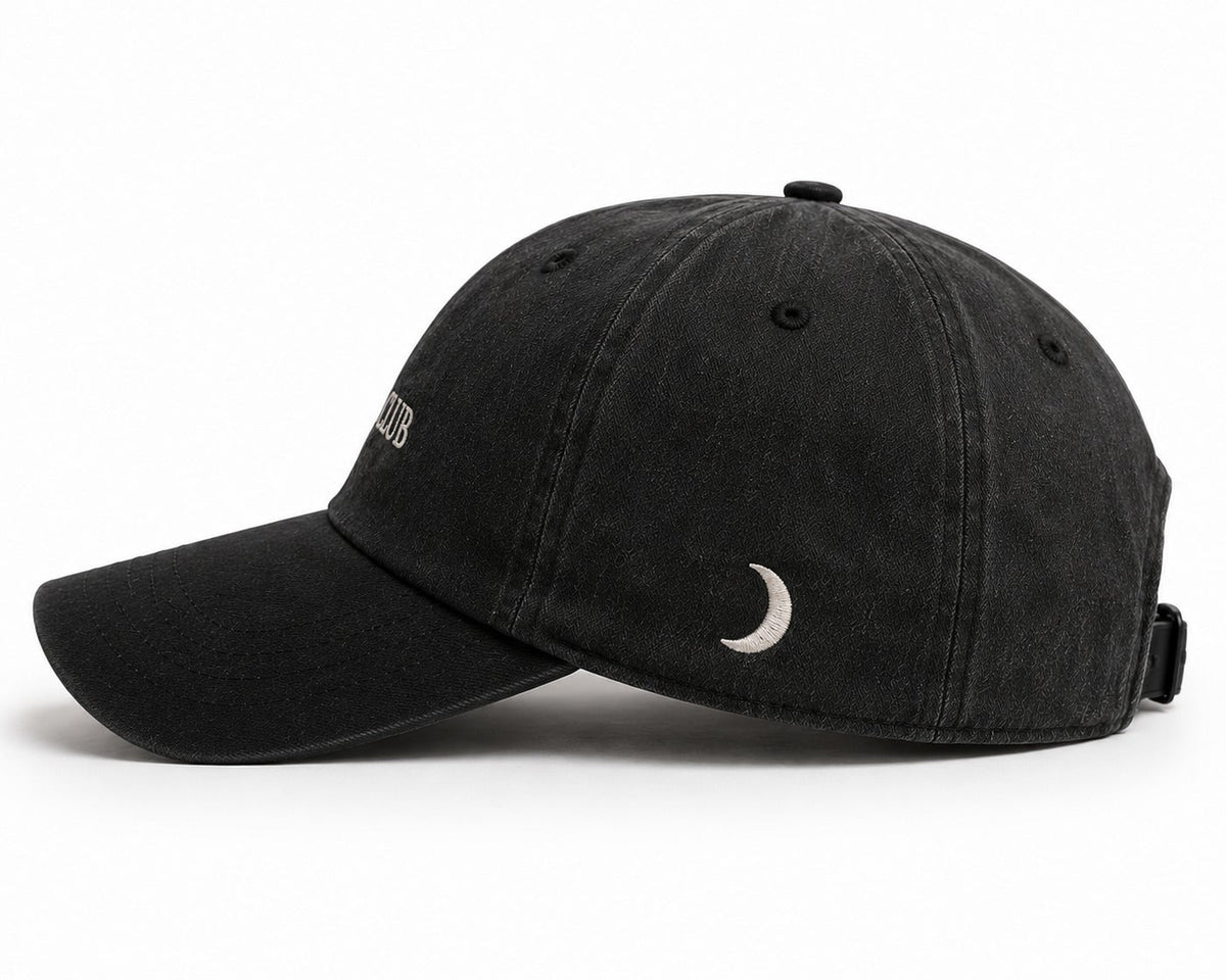 Mid Night Club Black Edition Embroidered Cap