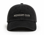 Mid Night Club Black Edition Embroidered Cap