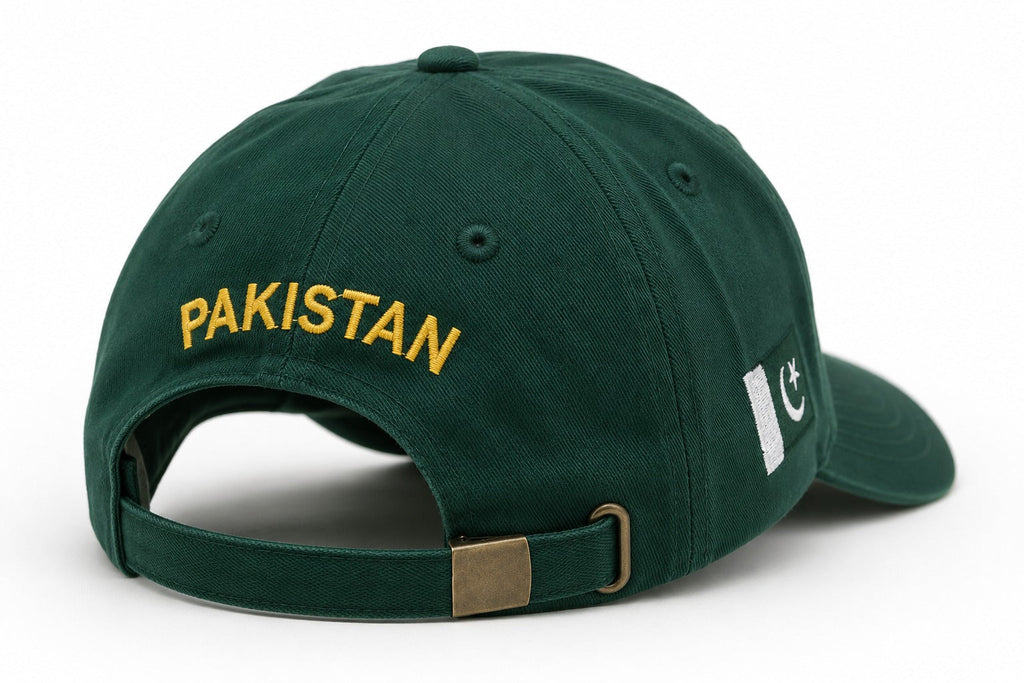 Make Pakistan Great Premium Embroidered Cap – Dark Green Adjustable Baseball Hat